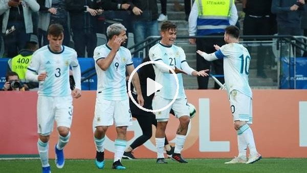 Arjantin 2-1 Şili (Maç  özeti)