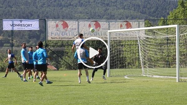 Sözleşme imzalamayan futbolcular Bolu'da kampa girdi