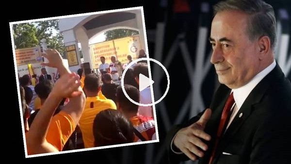 Galatasaray taraftarlarından Mustafa Cengiz'e: "Formalar bizden, Falcao sizden"