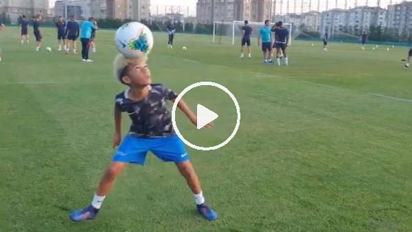 Robinho'nun oğlu şov yaptı