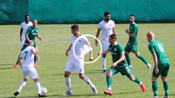 Alanyaspor, Konyaspor'u hazırlık maçında 1-0 yendi