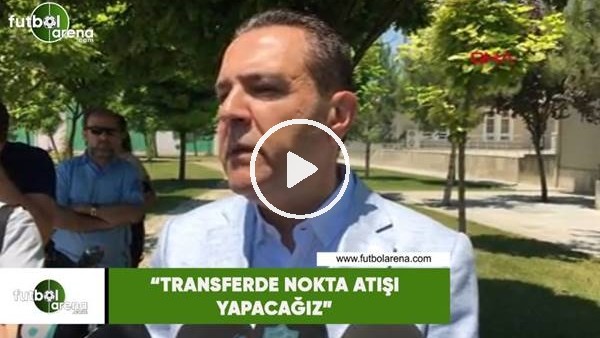 Konyaspor Basın Sözcüsü Güven Öten: "Transferde nokta atışı yapacağız"