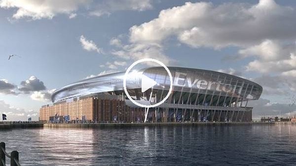 Everton'ın yeni stadı büyülüyor
