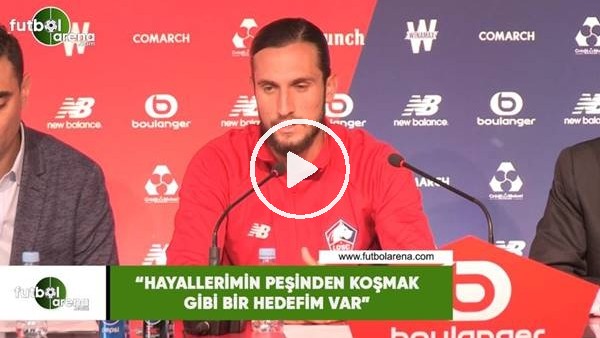 Yusuf Yazıcı: "Hayallerimin peşinden koşmak gibi bir hedefim var"