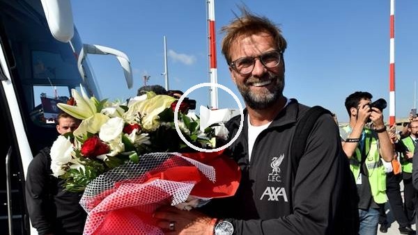 Liverpool, Chelsea maçı için İstanbul'a geldi