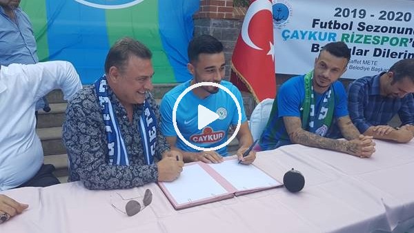 Çaykur Rizespor'dan imza şov