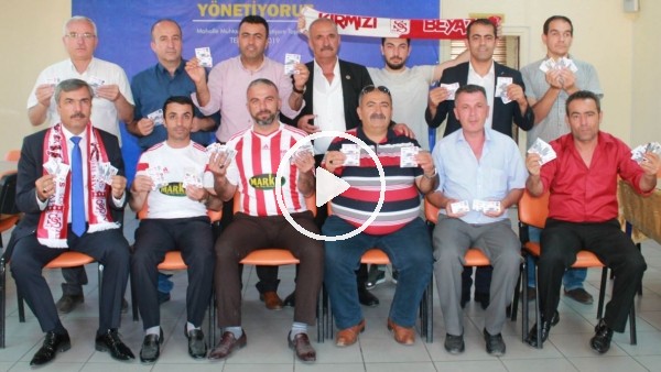 Muhtarlardan Sivasspor'a destek