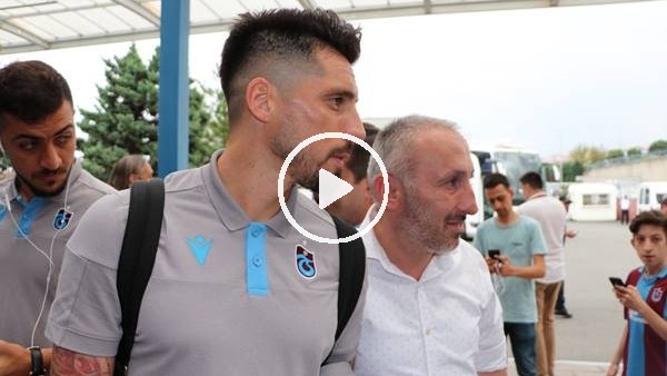 Trabzonspor, yeni sezonun ilk maçı için İstanbul'a gitti