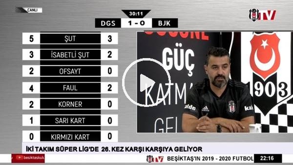Mert Hakan'ın golünde BJK TV spikerleri