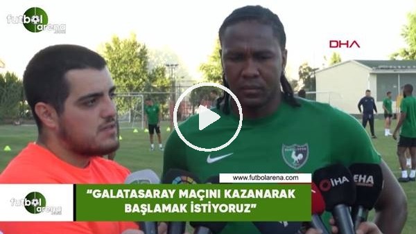 Rodallga: "Galatasaray maçını kazanarak başlamak istiyoruz"