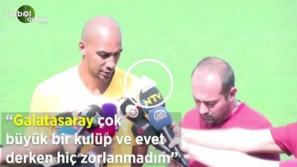 Nzonzi: "Galatasaray çok büyük bir kulüp evet derke hiç zorlanmadım"