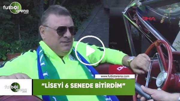 Hasan Kartal: "Liseyi 6 senede bitirdim"