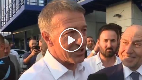 Ahmet Ağaoğlu: "İyi bir skor oldu"