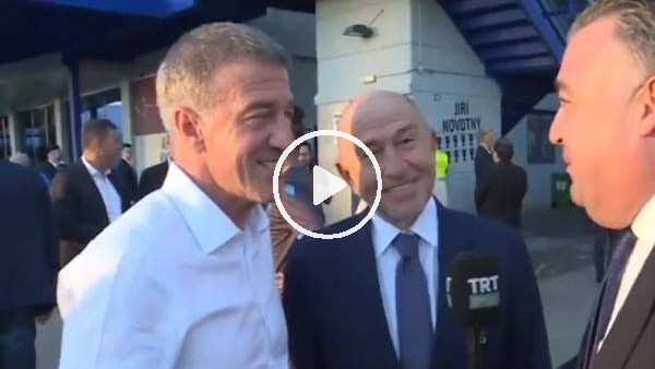 Nihat Özdemir: "Ahmet Ağaoğlu'nun Türk futbolu için yaptıkları belli"
