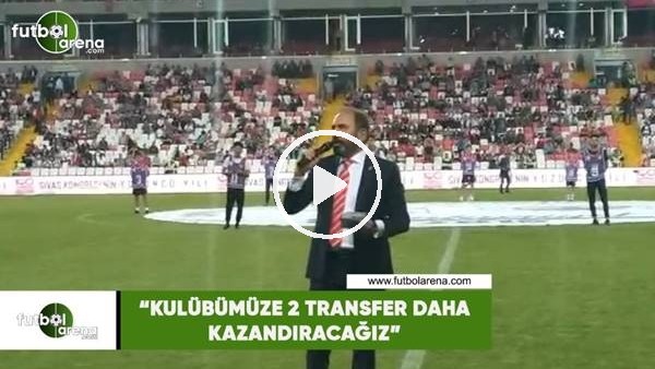 Mecnun Otyakmaz: "Kulübümüze 2 transfer daha kazandıracağız"