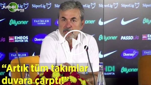 Aykut Kocaman: "Artık tüm takımlar duvara çarptı"
