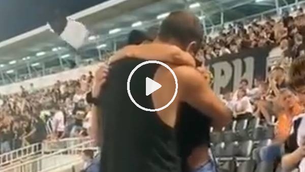 Partizan - Yeni Malatyaspor maçında evlilik teklifi