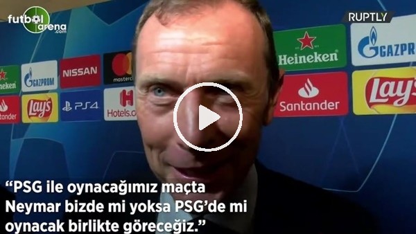 Butragueno: "PSG ile oynayacağımız maçta Neymar bizde yoksa PSG'de mi oynayacak birlikte göreceğiz"