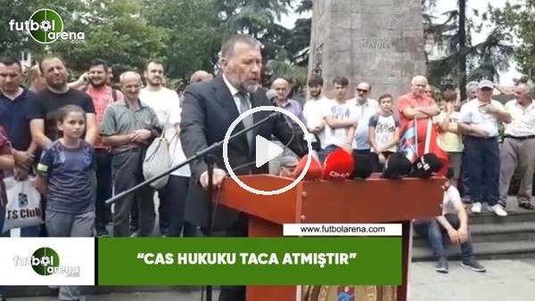 Mehmet Yiğit Alp: "CAS hukuku taca atmıştır"