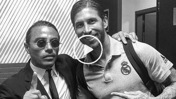 Nusret'ten Real Madrid'li futbolculara destek