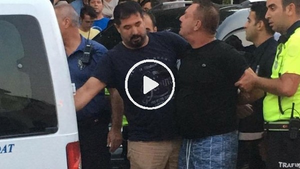Kavgaya karışan Denizlispor Başkanı Ali Çetin ve 2 oğluna gözaltı