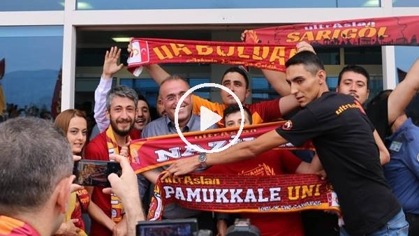 Galatasaray sezonun ilk maçı için Denizli'ye geldi