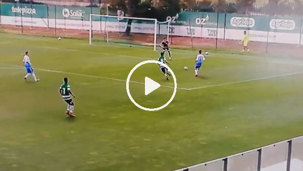 Topa dokunmadan 13. saniyede gol attılar..