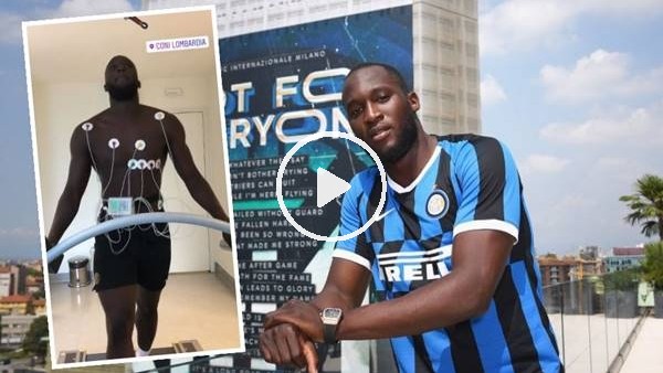 Lukaku sağlık kontrolünden geçti