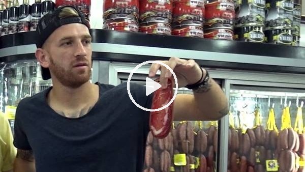 Kayserisporlu Pedro Henrique pastırma doğradı