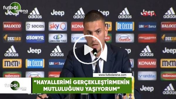 Merih Demiral: "Hayallerimi gerçekleştirmenin mutluluğunu yaşıyorum"