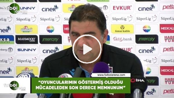Ünar Karaman: "Oyuncularımın göstermiş olduğu mücadeleden son derece memnunum"
