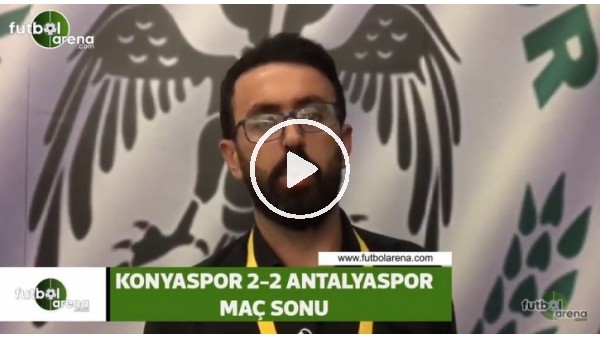 Konyaspor - Antalyaspor maç sonu | Yunus Altınbeyaz