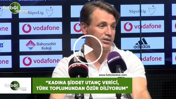 Tamer Tuna: "Kadına şiddet utanç verici, Türk toplumundan özür diliyorum"