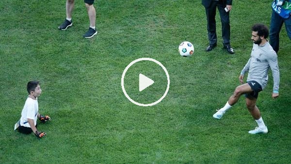 Ampute çocuklar, Liverpool antrenmanına katıldı