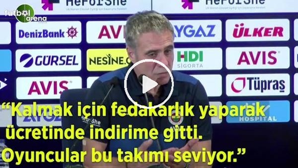 Ersun Yanal: "Alper Potuk kalmak için fedakarlık yaparak ücretinde indirime gitti"