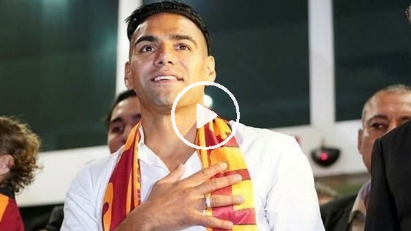 Falcao'dan Galatasaray taraftarına teşekkür