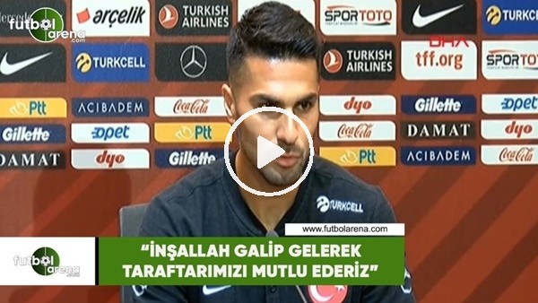 Zeki Çelik: "İnşallah galip gelerek taraftarımızı mutlu ederiz"