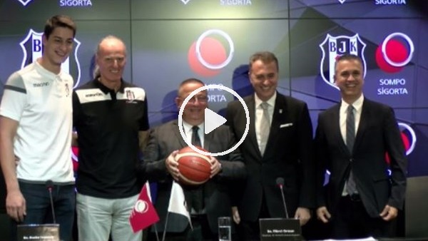 Beşiktaş - Sompo Japon sponsorluk imza töreni 