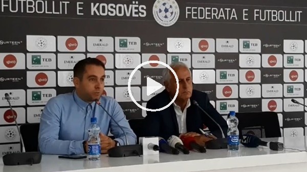 Bernard Challandes basın toplantısında kendinden geçti