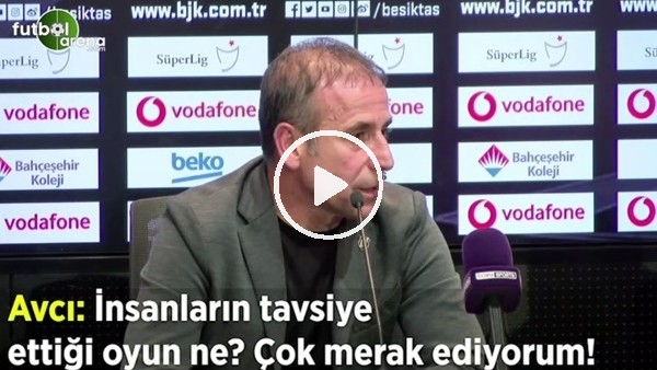 Abdullah Avcı: "İnsanların tavsiye ettiği oyun ne? Çok merak ediyorum"