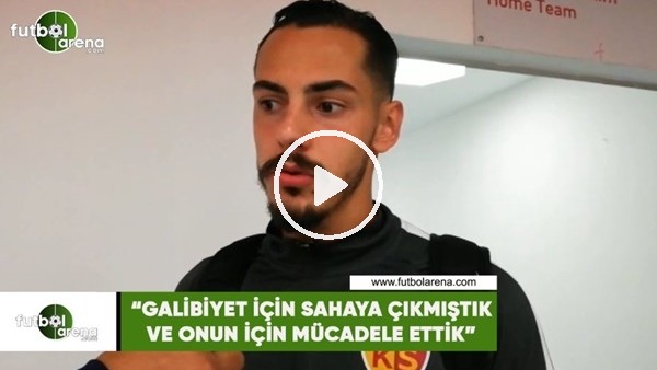 Yasir Subaşı: "Galibiyet için sahaya çıkmıştık ve onun için mücadele ettik"