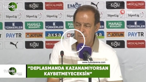 Yücel İldiz: "Deplasmanda kazanamıyorsan kaybetmeyeceksin"