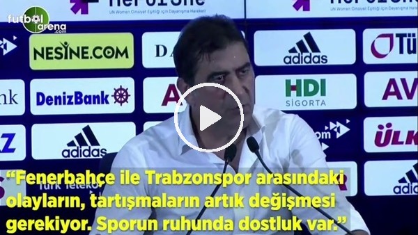 Ünal Karaman: "Fenerbahçe ile Trabzonspor arasındaki olayların, tartışmaların artık değişmesi gerekiyor"