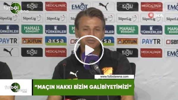 Tamer Tuna: "Maçın hakkı bizim galibiyetimizdi"