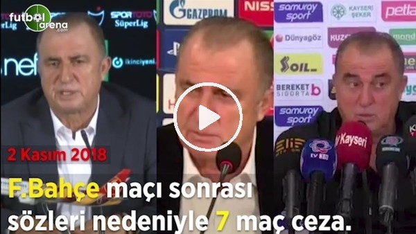 Fatih Terim'in 1 yılda ceza almasına neden olan yaptığı açıklamaları