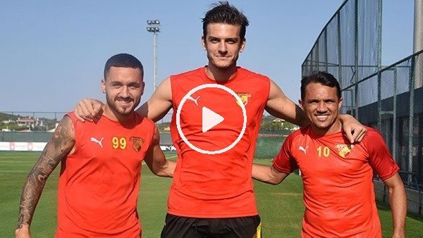 Göztepeli futbolculardan başarı sözü
