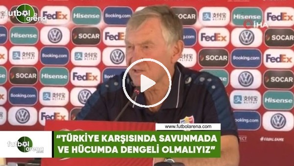 Semen Altman: "Türkiye karşısında savunmada ve hücumda dengeli olmalıyız"