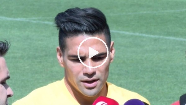 Falcao: "Galatasaray'ın Türkiye'nin en iyi takımı olduğunu biliyordum"