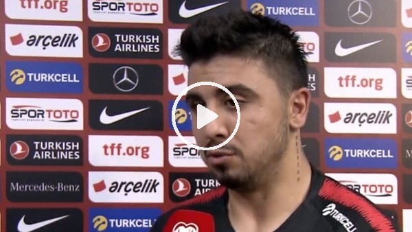 Ozan Tufan: "Daha farklı bir skor olabilirdi"