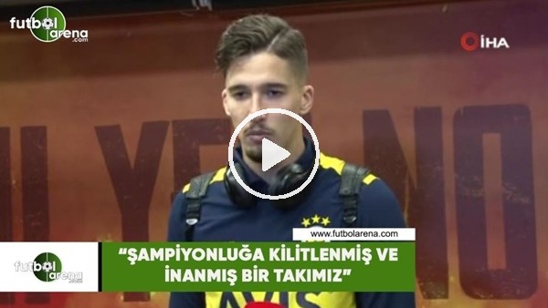 Altay Bayındır: "Şampiyonluğa kilitlenmiş ve inanmış bir takımız"